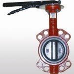 B10W-YX,DN40-DN600 Wafer Type Butterfly Valve with Pin