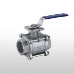 3PC Stainless Steel Ball Valve Full Port 1000WOG PN64 （ISO-Direct Mounting Pad）