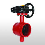 B91 Grooved Butterfly Valve